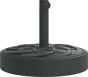 vidaXL kerek napernyőtalp rúdhoz Ø38 / 48 mm 25 kg