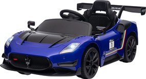 AIYAPLAY Gyermek Elektromos Autó 12 V Maserati GT2 Gyerekeknek 2.4G Távvezérlővel, Zenével, Kürttel, Négy Lengéscsillapító Kerekkel, Fényekkel Ellátot