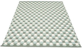 Zöld-türkiz kültéri-beltéri szőnyeg 180x275 cm Dana Army – Pappelina