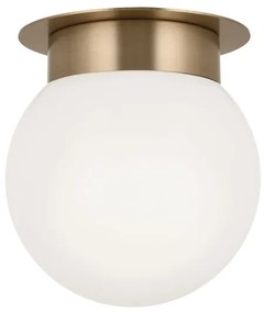 Kichler KL-ALBERS-F-G-CPZ ALBERS mennyezeti lámpa, 1x E27/40W/230V, átm. 20,3 cm, aranyszínű