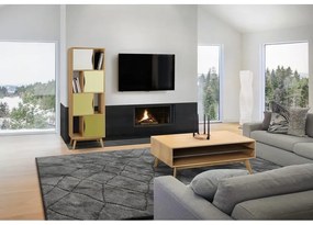 Avon Narrow Olive zöld könyvespolc - Woodman