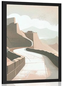 Plakát világhírű Kínai fal
