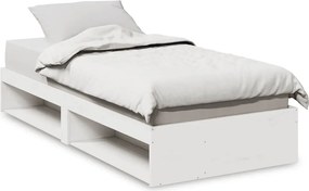 vidaXL fehér tömör fenyőfa kanapéágy matrac nélkül 90 x 200 cm