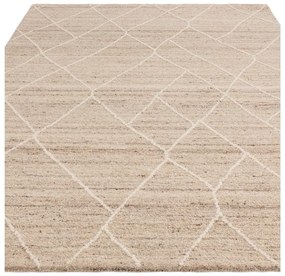 Natúr színű gyapjú szőnyeg 200x290 cm Noah – Asiatic Carpets
