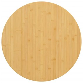 bambusz asztallap Ø80 x 1,5 cm
