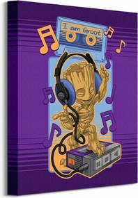 A galaxis őrzői Groot vászonkép 30x40