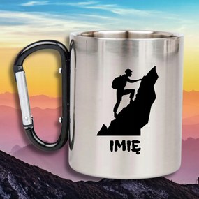 Bögre Acél Fül Karabiner Vicces Ajándék A Neved