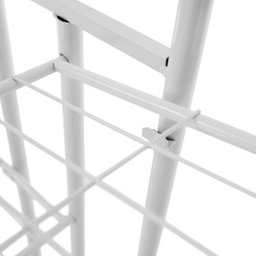 Fém állvány a virágokra, fehér, BAMIR TYP 2