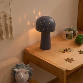 Atmosphera - Gyerekszobai asztali lámpa STARRY MUSHROOM 1xE14/25W/230V kék