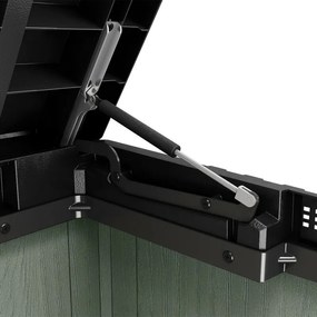 Keter SIO Darwin 1150 l kerti tárolódoboz, zöld