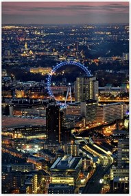 Poszterek 80x120 London éjszaka