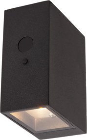 LUCIDE 15814-01-30 BOLTON Modern Kültéri Fali Lámpa Fekete LED IP44