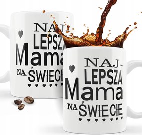 Nyomott mintás bögre A Világ Legjobb Anyukája ajándék