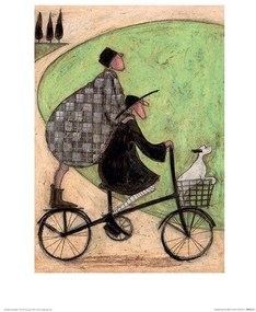 Művészeti nyomat Sam Toft - Double Decker Bike