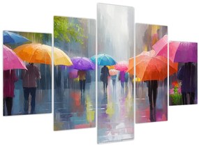 Kép - Esős nap (150x105 cm)