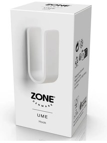 Fehér fali fém akasztó Ume – Zone