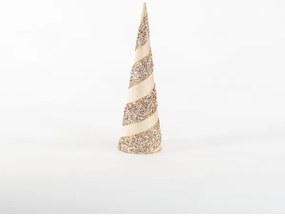 KÉSZLET 2x Karácsonyi dekoráció 40/50 cm fa