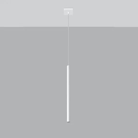 Sollux SL.0465 - Csillár zsinóron PASTELO 1xG9/8W/230V fehér