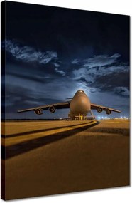Vászonkép 30x40 Nagy repülőgép repülőtér