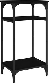 vidaXL fekete színű szerelt fa kisasztal 40 x 30 x 75 cm