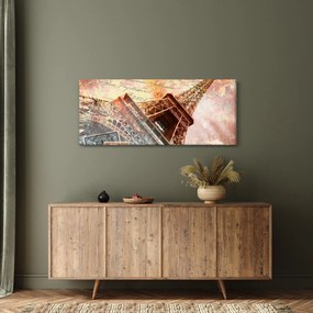 Kép - Eiffel-torony vintage stílusban (120x50 cm)