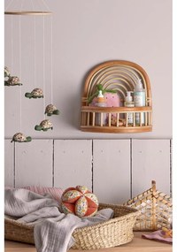 Natúr színű rattan gyerek polc Preet – Bloomingville Mini