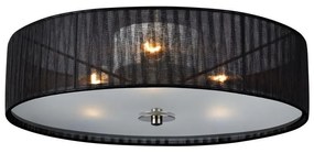 Markslöjd 104884 - Mennyezeti lámpa BYSKE 3xE14/40W/230V fekete