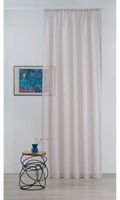 Rózsaszín átlátszó függöny 140x260 cm Modena – Mendola Fabrics