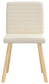 6 db vászonkárpitozású étkezőszék