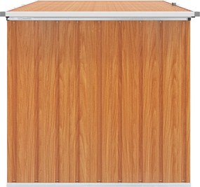 vidaXL Kültéri Tároló Doboz Horganyzott Acél 171 x 99 x 93 cm