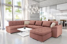 Sarokkanapé Talina alvási funkcióval (Pravá U) (Uttario Velvet 2955 + Uttario Velvet 2955 + Uttario Velvet 2979). 1060513