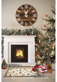 Zöld pamutkeverék szőnyeg karácsonyi mintával 50x80 cm Toy's Delight Green Christmas – Villeroy&amp;Boch