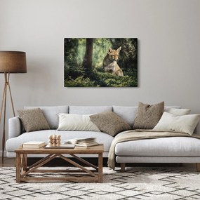 Róka képe (90x60 cm)