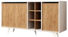 Prava Oak and White szekrény