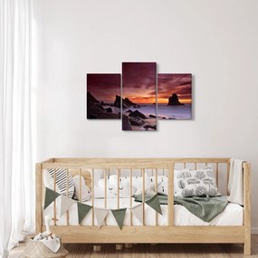 Naplemente a tengerparton képe (90x60 cm)