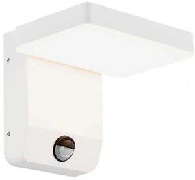 LED kültéri fali lámpa szenzorral LED/17W/230V 3000K fehér