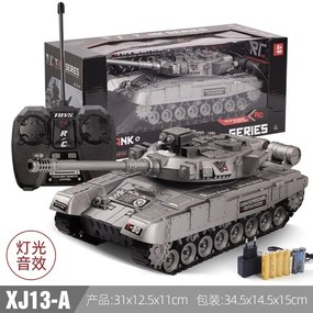 T-90 RC Tank Series XJ13 RC Távirányítható Multi Funkciós Tank Hang- És Fény Hatásokkal 1:30 Méret