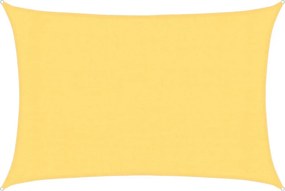 vidaXL bézs HDPE napvitorla 160 g/m² 3 x 4 m