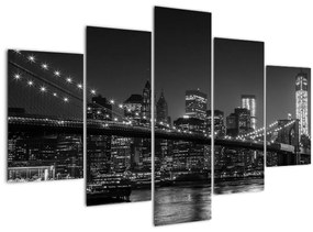 A New York-i Brooklyn-híd képe (150x105 cm)
