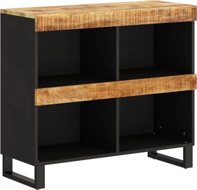 vidaXL tömör mangófa tálalószekrény 85 x 33 x 75 cm