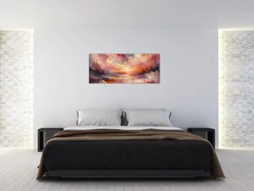 Kép - Festett alkonyat (120x50 cm)