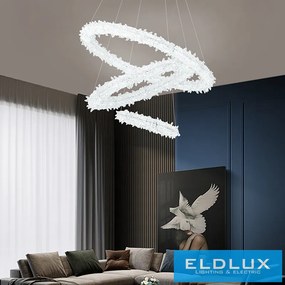 ELDLUX ELDAMARILL kristályüveg függeszték D800 244W CCT