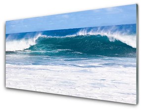 Akrilkép Sea Water Ocean Wave 100x50 cm 2 fogas