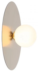 ITALUX-WL-201923-1 SPOLETTO aranysárga fali lámpa 1XG9 40W Ø320mm ↕305mm ↔140mm IP20