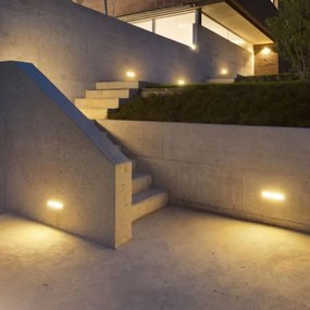 LED kültéri fali lámpa LED/12W/230V 3000K IP65 szürke