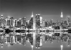 Kép - New York, fekete-fehér (70x50 cm)
