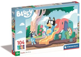 Bluey Playground 104 db-os puzzle Clementoni