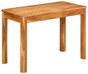 tömör akácfa étkezőasztal 110 x 55 x 76 cm