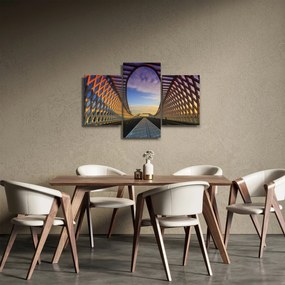 A modern hídépítészet képe (90x60 cm)