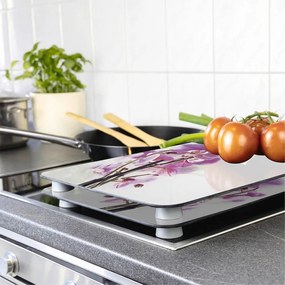Edzett üveg tűzhely fedőlap szett 2 db-os 30x52 cm Orchid – Wenko